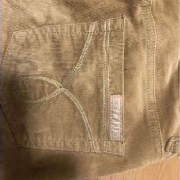 Pants: Calvin Klein-corduroy straight leg/fitted Women’s size: 8 - Picture 5 of 6